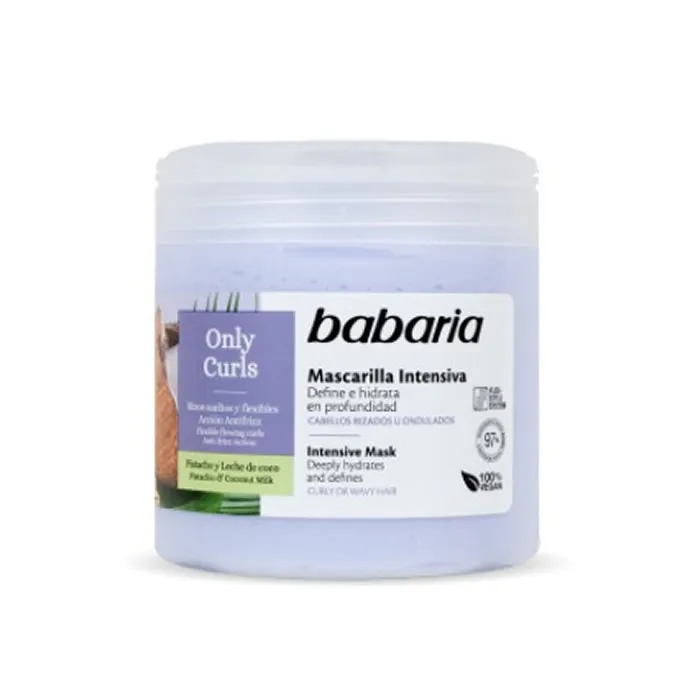 Babaria Only Curls Maschera Intensiva per Capelli Ricci 400ml