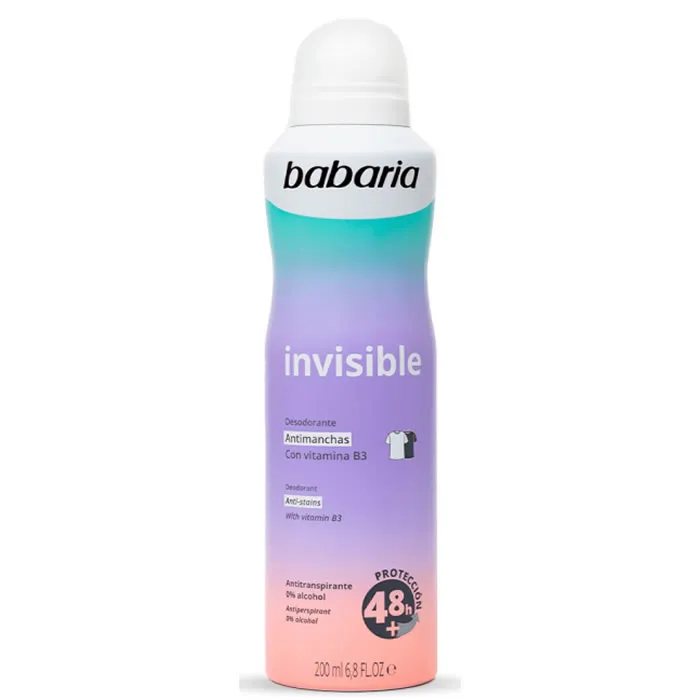 Babaria Invisible Deodorante Spray 200ml