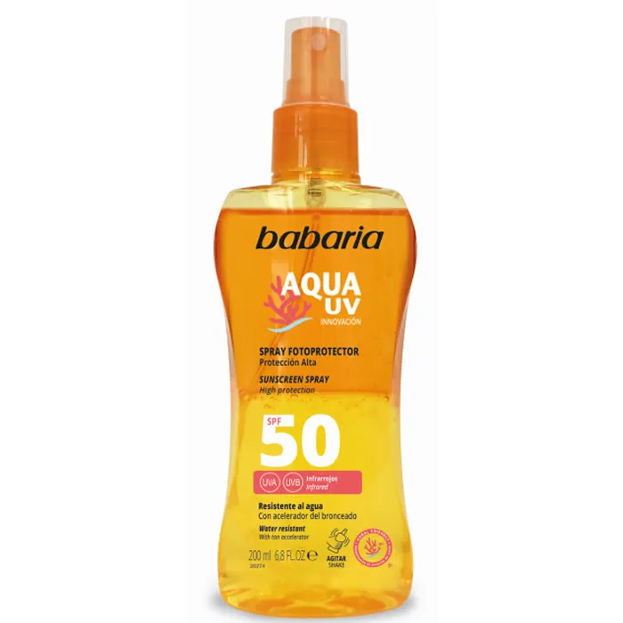 Babaria Sun Protezione Solare Bifasica SPF 50 Spray 200ml