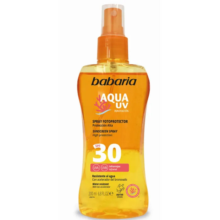 Babaria Sun Crema Solare Bifasica Spf30 Spray 200ml