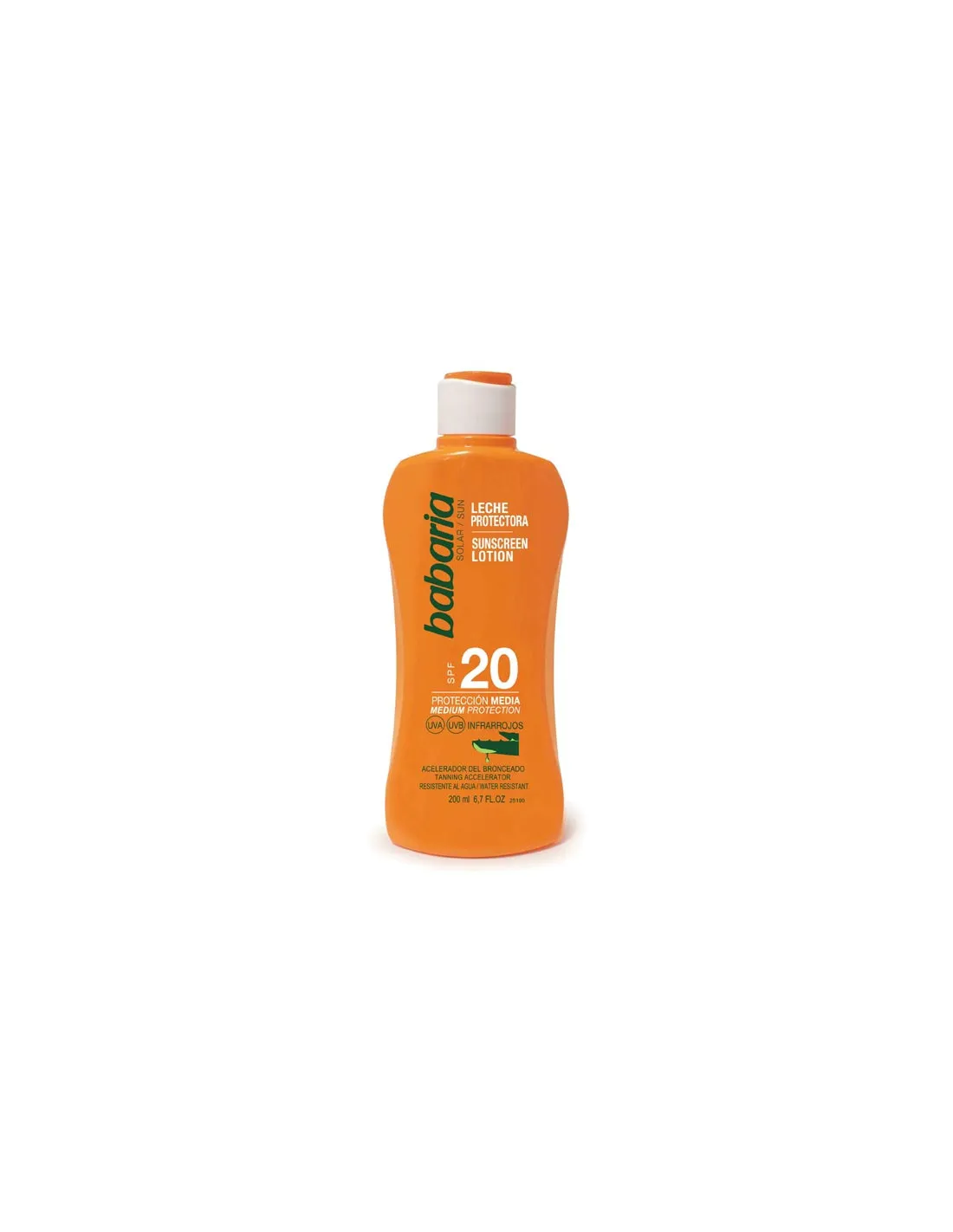 Babaria Sol Leche Protettore Aloe Sfp20 300ml