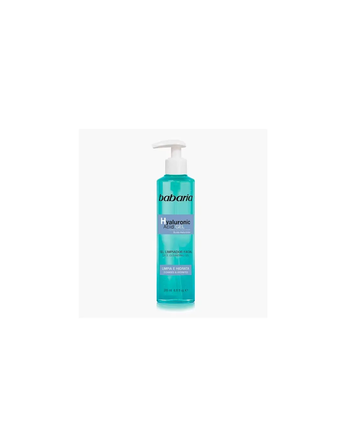 Babaria Gel Limpiador Facial Acido Ialuronico 200ml