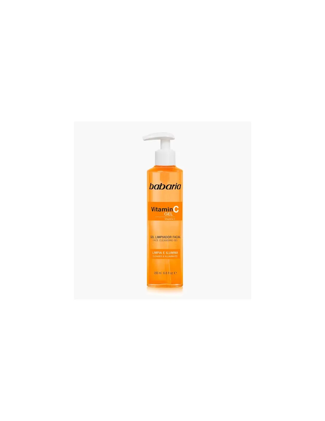 Gel detergente viso alla vitamina C Babaria 200 ml