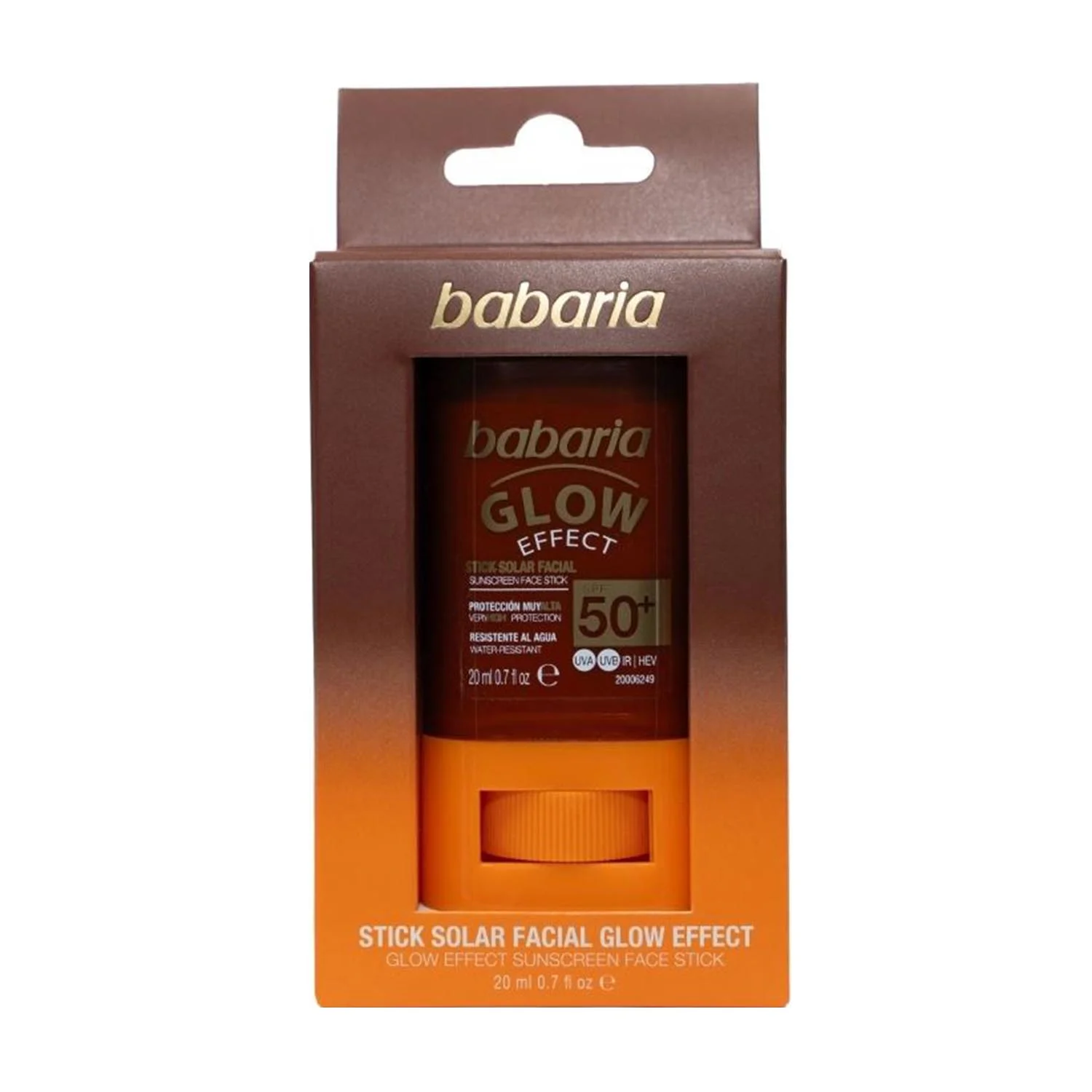 Babaria Glow Effect Stick Solare Viso Spf50 20ml