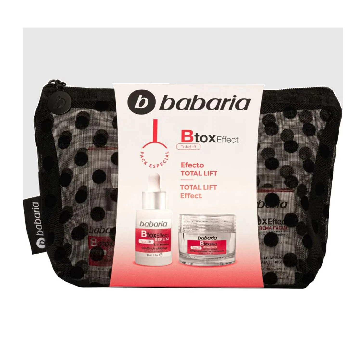 Babaria Btox Effect Total Lift Cream Facial Set 50 ml Siero 1u