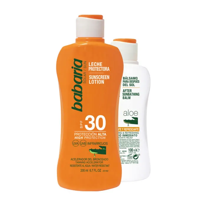 Babaria Sun Crema Solare Spf30 200ml Set 2 Pezzi