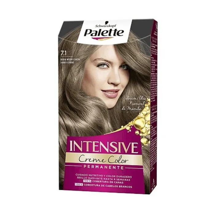Schwarzkopf Palette Intensive Crème Color Tint 7.1 Biondo Cenere Medio