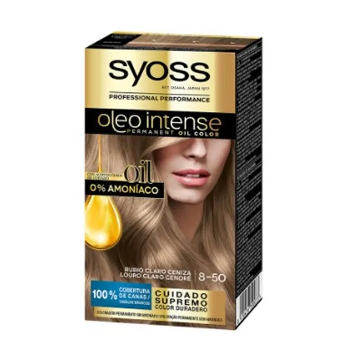 Syoss Oleo Intense Colorazione Permanente per Capelli 5-86 Castano Caramello