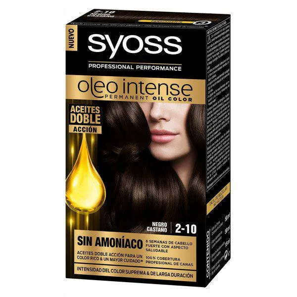 Syoss Olio Intense Tinte Sin Amoniaco 3,22-Violín 5 U Syoss Olio Intense Tinte Sin Amoniaco 3,22-Violín 5 U