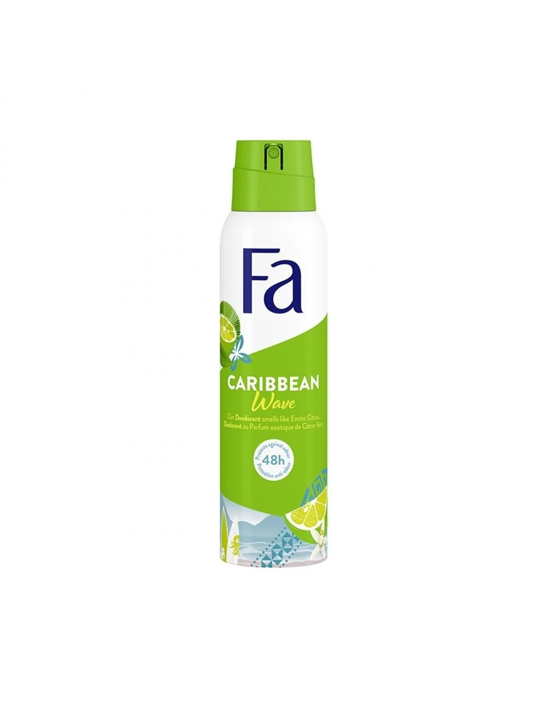 Fa Desodorante Spray 150 Spray Limones Del Caribe