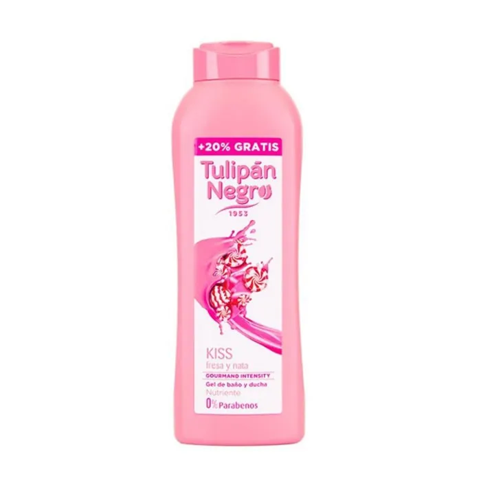 Gel doccia Tulipán Negro Fresa y Crema 650ml
