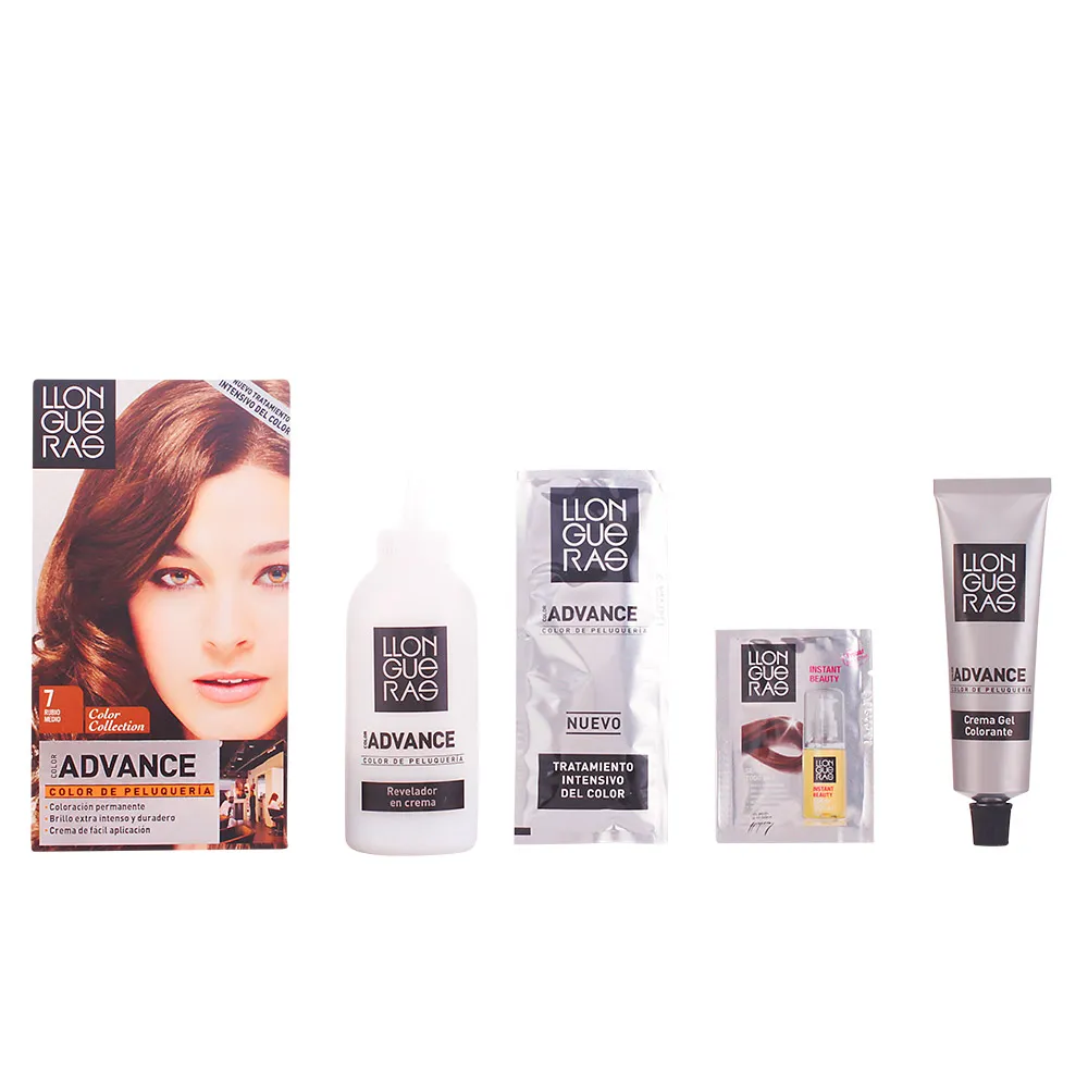 Llongueras Color Advance Colore per Capelli 7 Biondo Medio