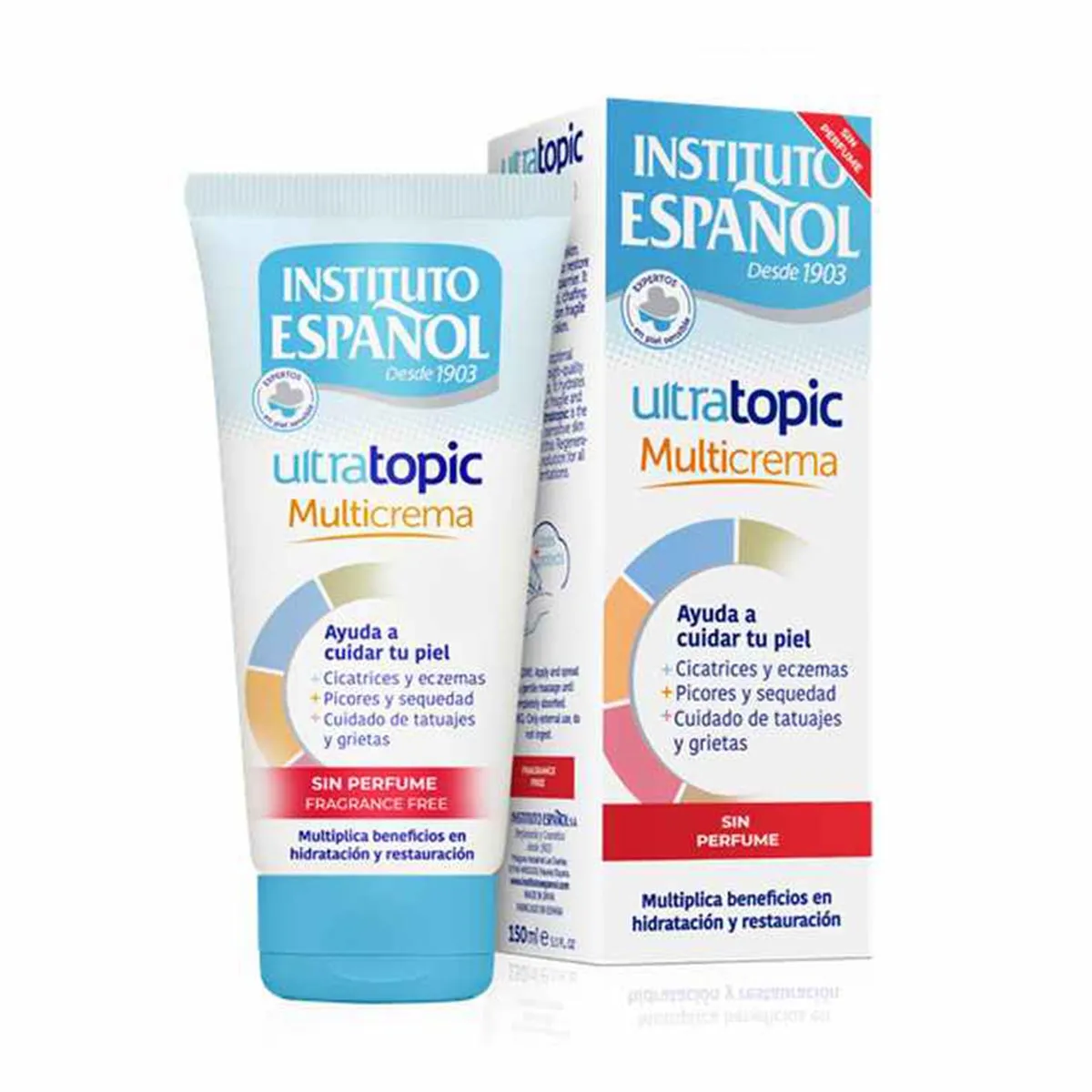 Instituto Español Ultra Topic Multi-Cream Senza Profumo 150 ml