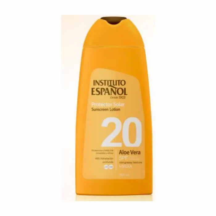Instituto Español Lozione solare Aloe Vera SPF20 300ml