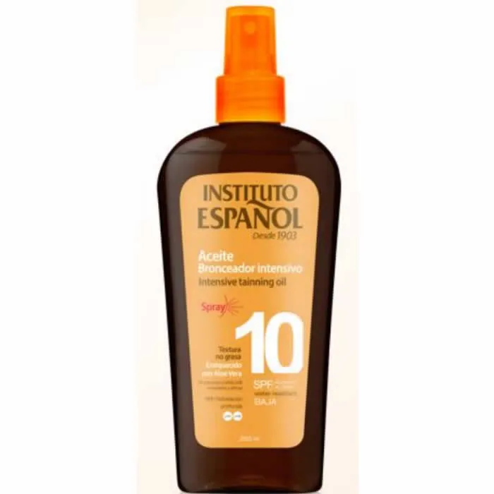 Instituto Español Intensive Tanning Oil Spf 10 Spray 250ml
