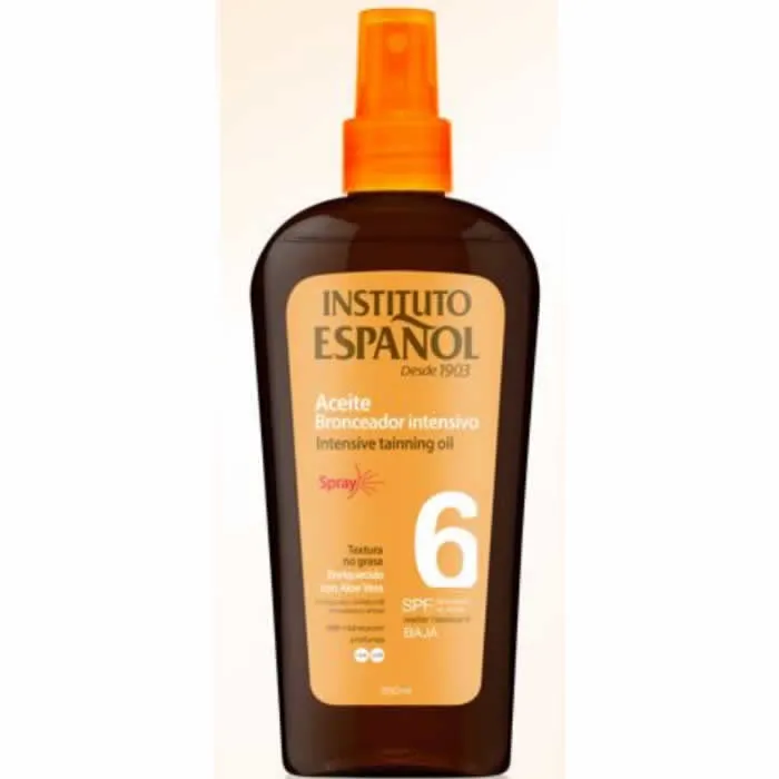 Instituto Español Intensive Tanning Oil Spf 6 Spray 250ml