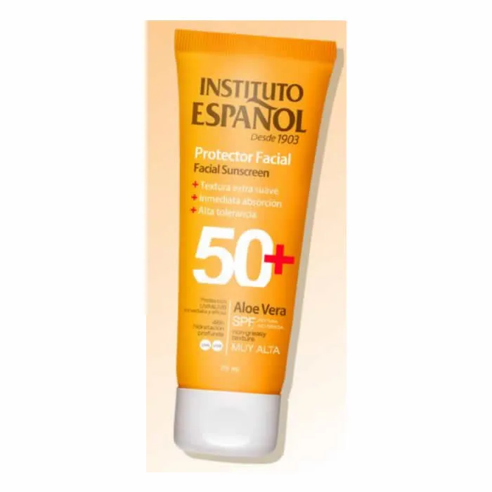 Instituto Español Crema solare viso Aloe Vera SPF50 75ml