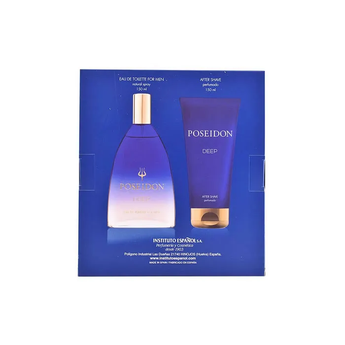 Istituto Español Poseidon Deep Eau De Toilette Spray 150ml Set 2 pezzi