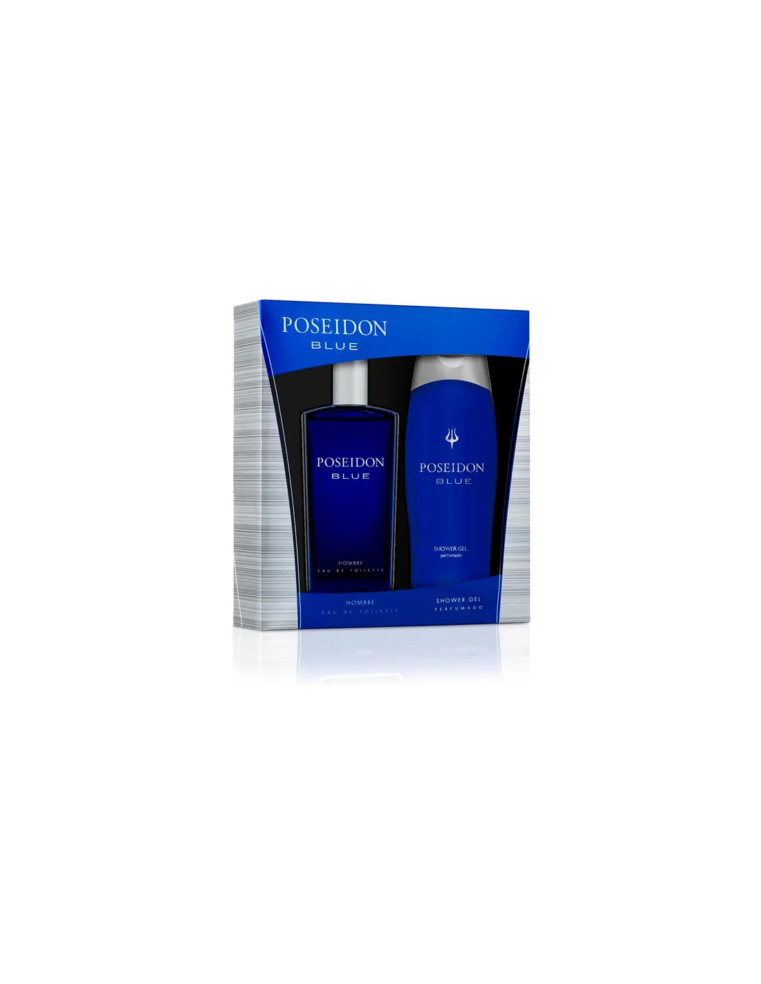 Istituto spagnolo Poseidon Blue Man Edt Spray 100ml Set
