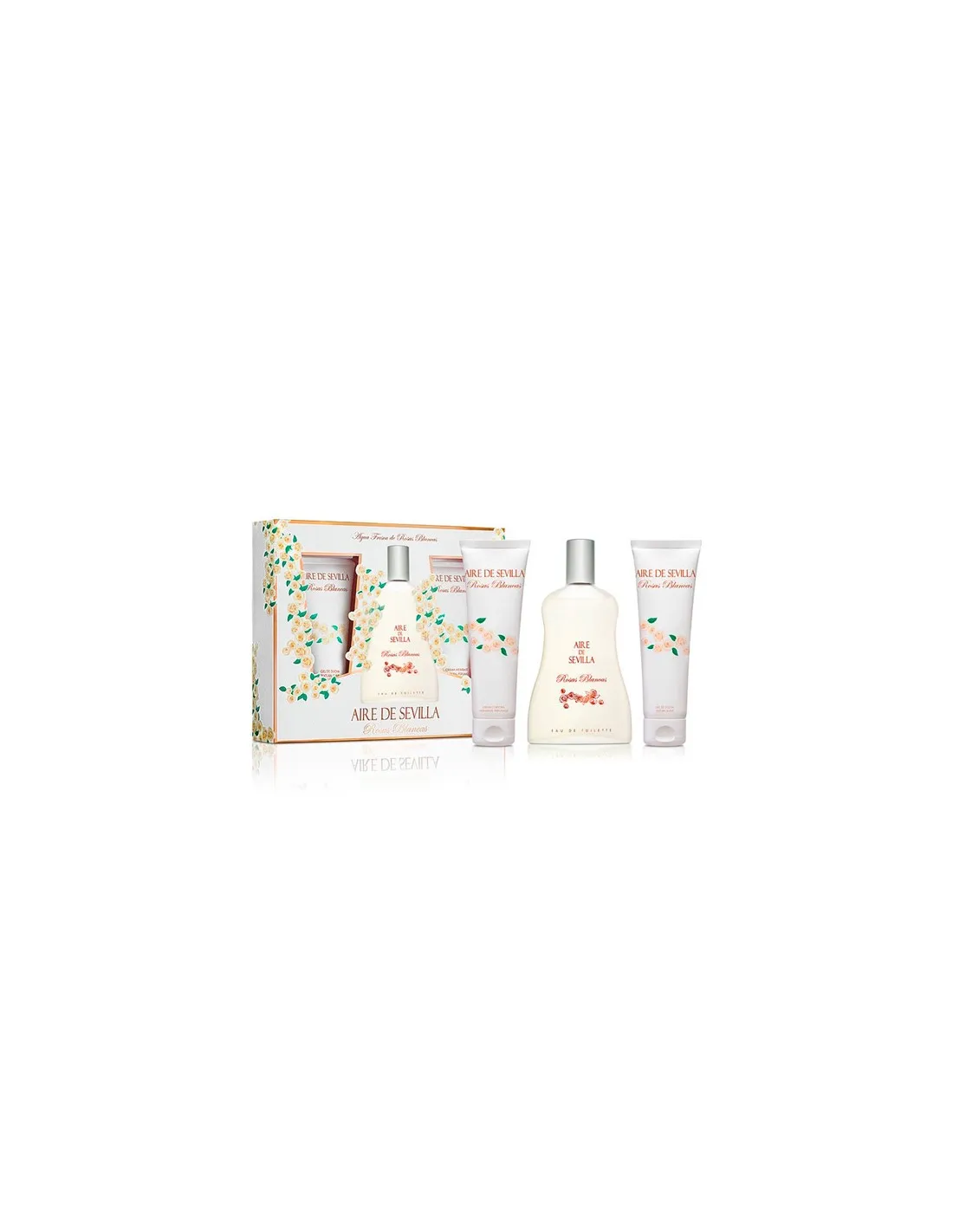 Aire De Sevilla White Roses EDT Spray 100ml Set