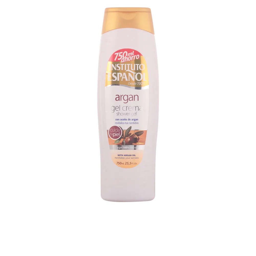Gel doccia crema all’argan dell’Instituto Español 750 ml