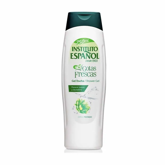 Gel doccia Instituto Español Gotas Frescas 750 ml