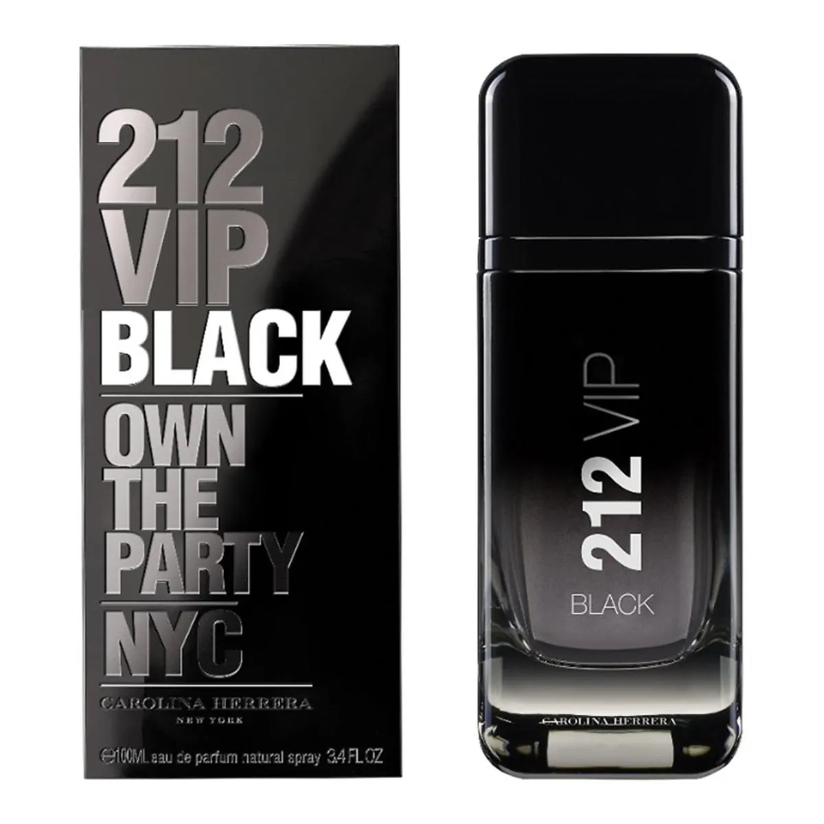 Carolina Herrera 212 Vip Black Men Eau De Parfum Spray 100ml