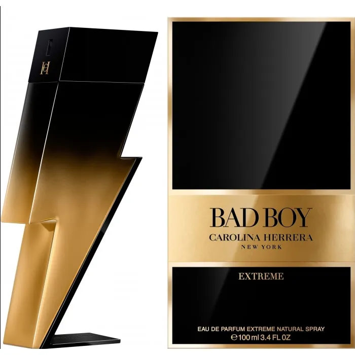 Carolina Herrera Bad Boy Extreme Eau De Parfum Spray 100ml — foto 1