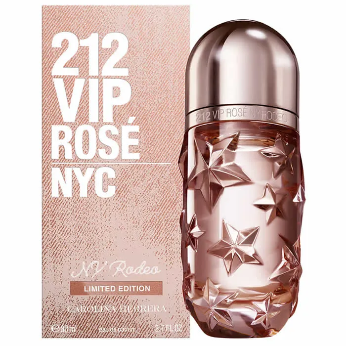 Carolina Herrera 212 VIP Rose NY Rodeo Eau de Parfum Spray 100 ml Edizione limitata