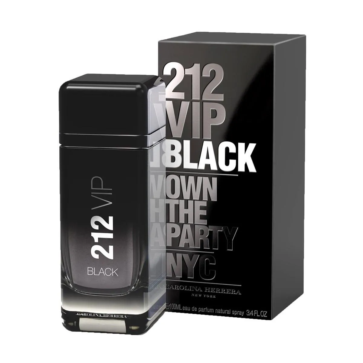 Carolina Herrera 212 Vip Black Men Eau De Parfum Spray 200ml