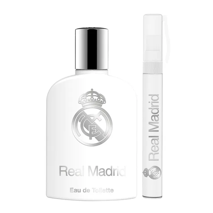 Real Madrid Eau De Toilette Spray 100ml Set 3 Parti — foto 1