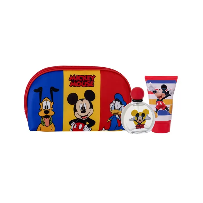 Mickey Eau de Toilette Spray 50ml Coffret 3 Produits