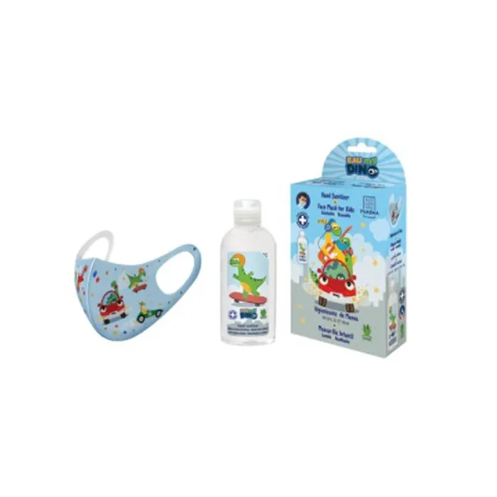 Cartoon Eau My Dino Disinfettante per le mani 100 ml Set 2 pezzi