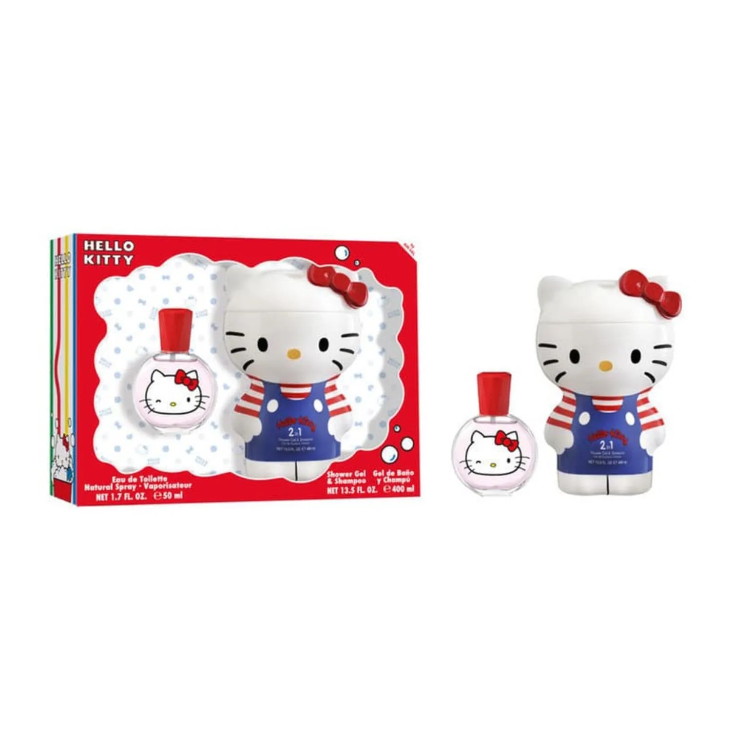 Set di 2 profumi e gel doccia Hello Kitty