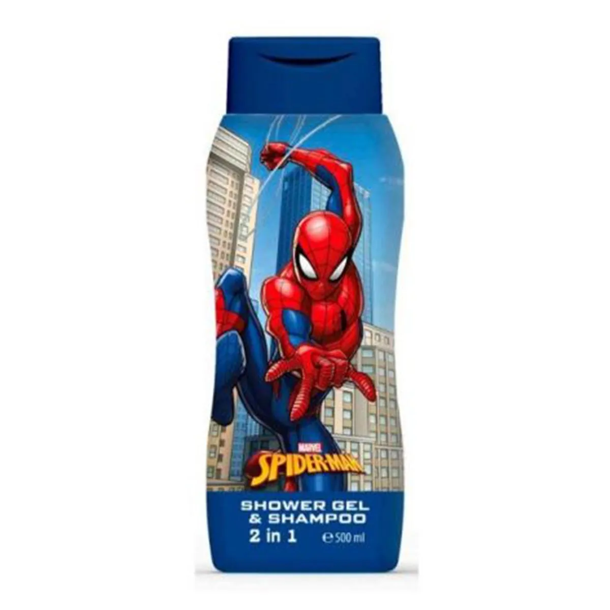 Cartoon Spiderman 2 in 1 Bagno-Shampoo Gel 500ml