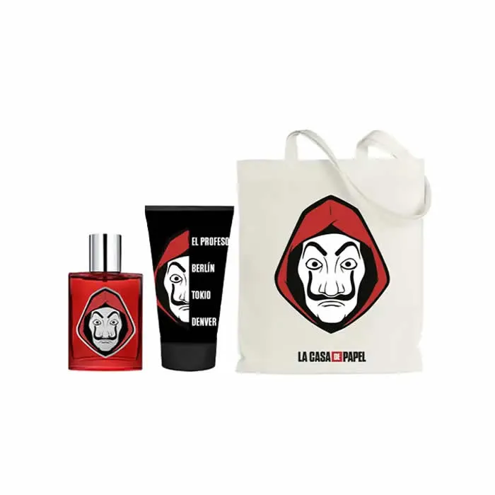 Netflix La Casa De Papel Eau De Toilette Spray 100ml Set 3 Parti