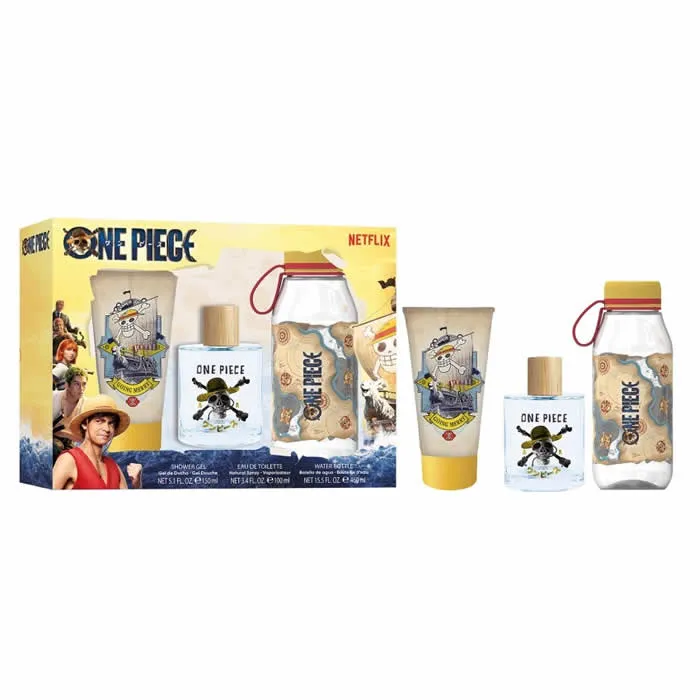 Netflix One Piece Eau De Toilette Spray 100 ml Set 3 pezzi