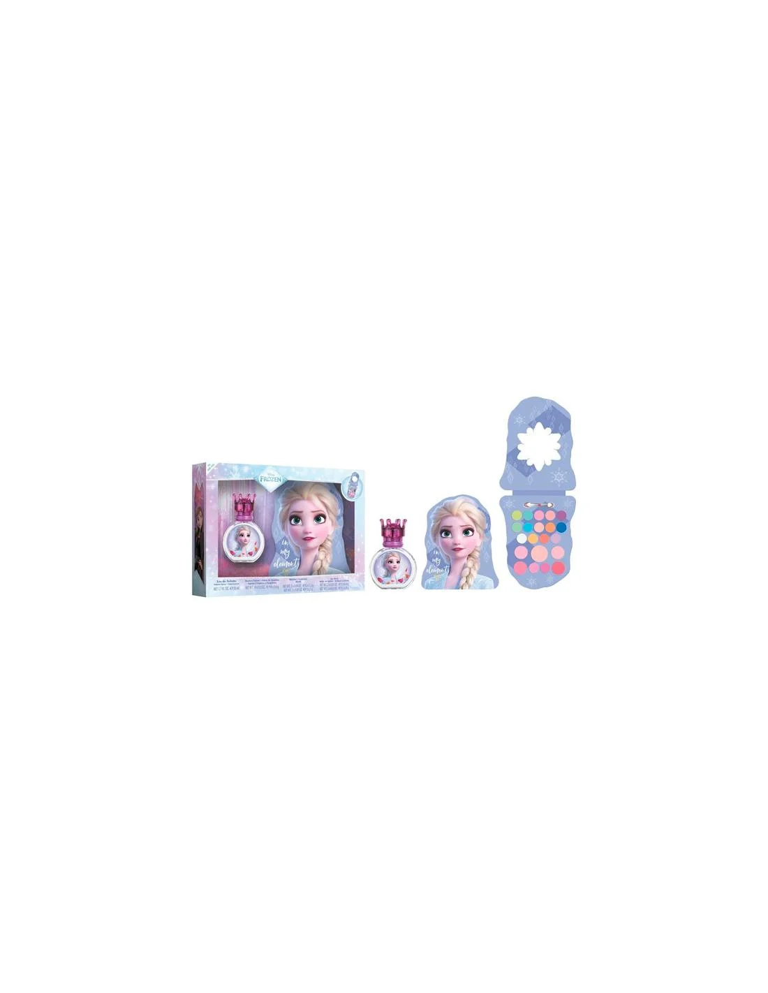 Disney Airval Frozen Edt Spray 50ml Paleta Maquillaje Sets