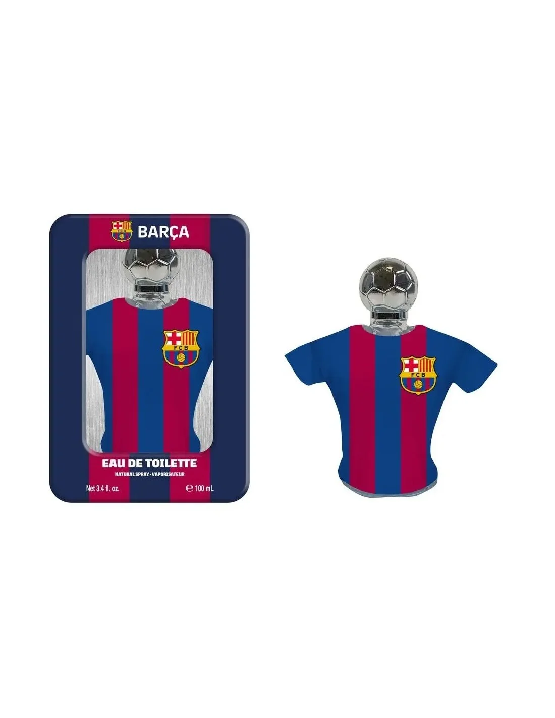 Fc Barcelona Air-Val Fcb Lata Metalica Edt100 Camiset Fc Barcelona Air-Val Fcb Lata Metalica Edt100 Camiset