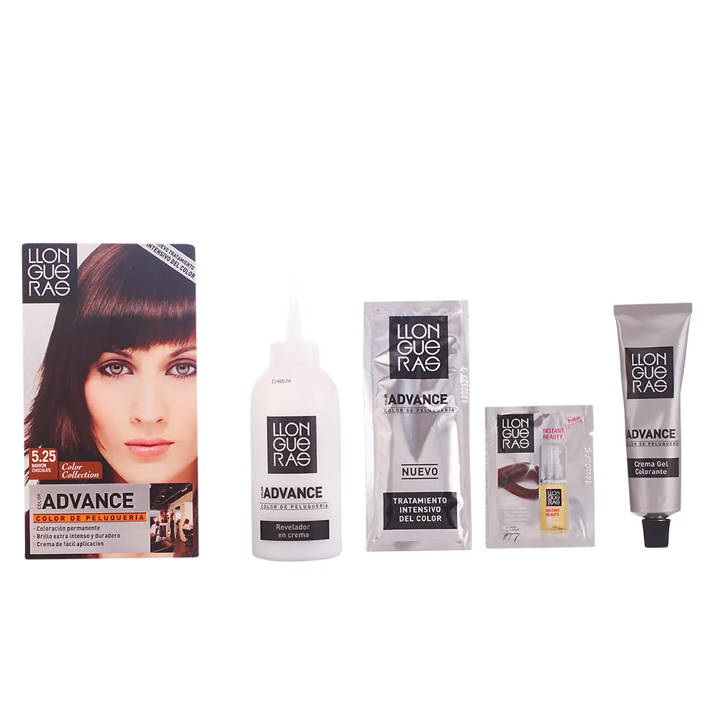 Llongueras Color Advance Tinta per Capelli 5,25 Marrone Cioccolato