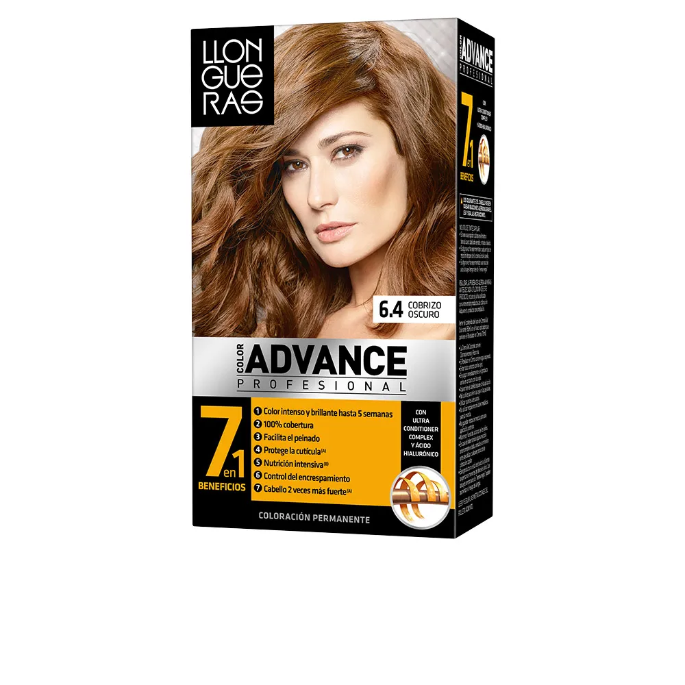 Llongueras Color Advance Tinta per Capelli 6.4 Rame Scuro