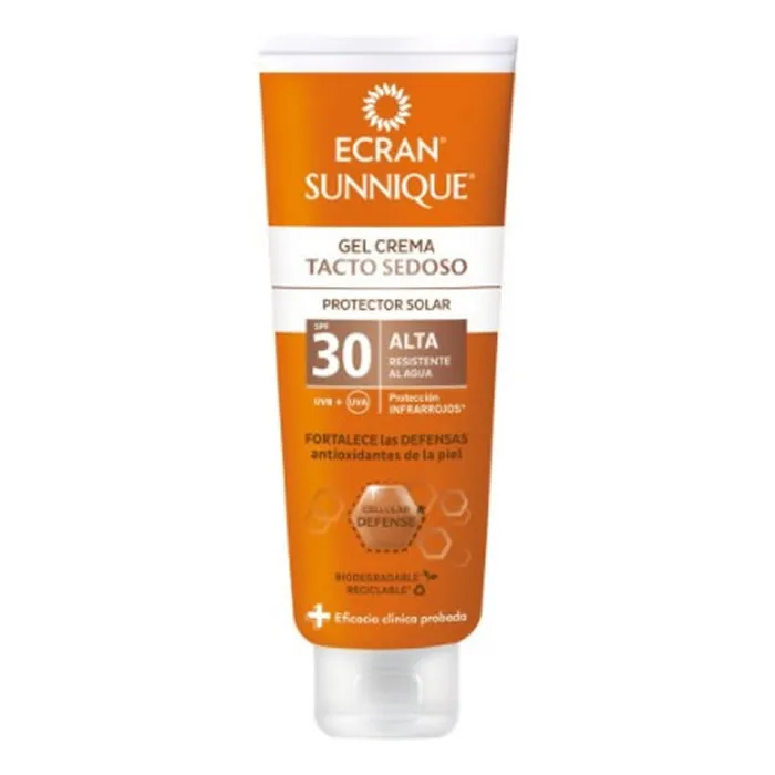 Ecran Sunnique Crema Gel Setosa al Tocco Spf30 250ml