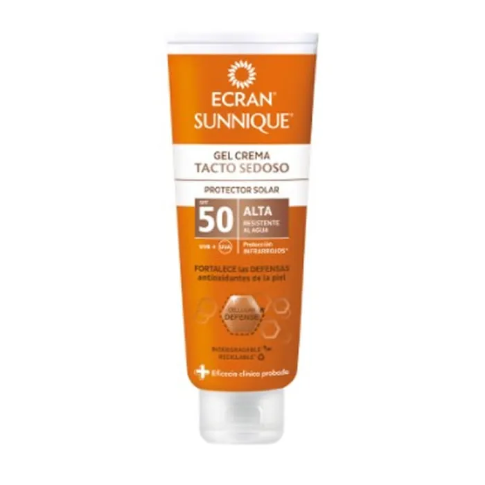 Ecran Sunnique Crema Gel Setosa al Tocco Spf50 250ml