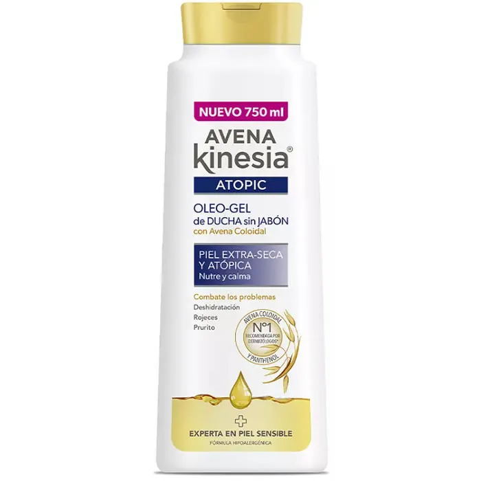 Avena Kinesia Avena Atopic Oil Gel Doccia Senza Sapone 750ml
