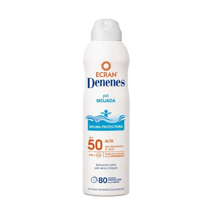 Denenes Protettore per la pelle bagnata Sun Mist Spf50 250ml