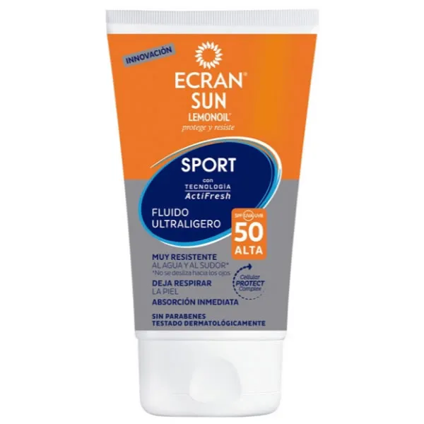 Ecran Sun Lemonoil Sport Fluido Ultraleggero Spf50 40ml