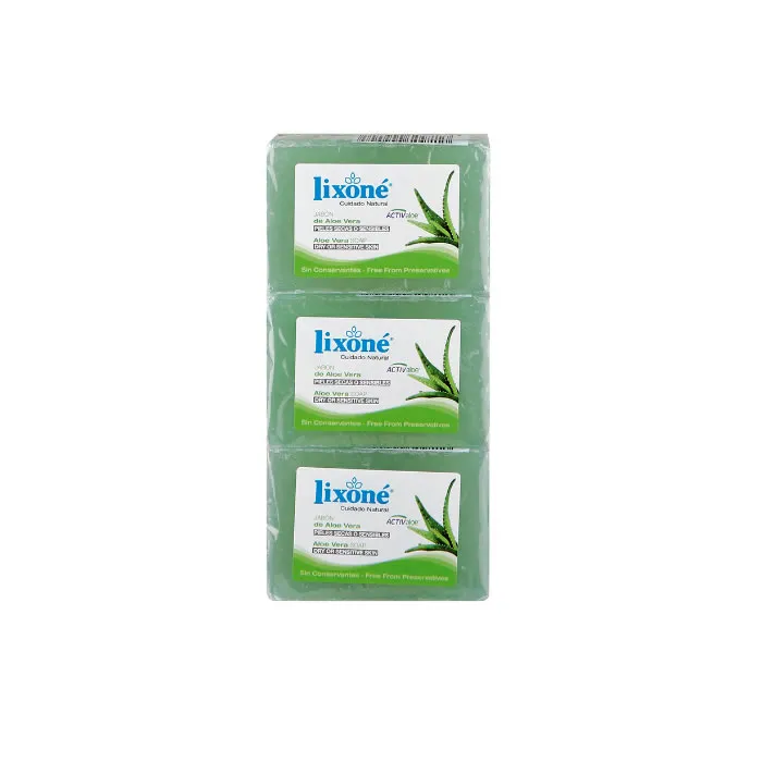 Lixo Né Aloe Vera Sapone Pelle Secca o Sensibile 3x125g