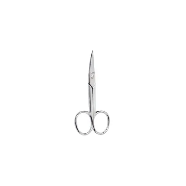 Forbici da manicure curve cromate Beter da 9 cm