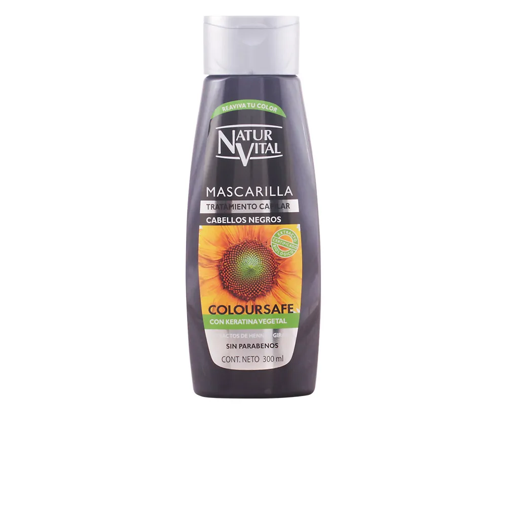 Nature and Life Maschera Capillare Nera Color Safe 300ml