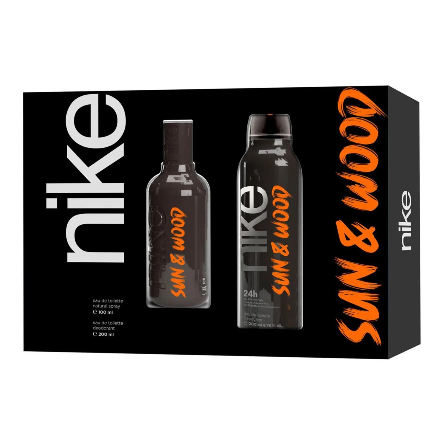 Nike Sun & Wood Eau de Toilette 1 Deodorante Spray Eau de Toilette Spray da 200 ml